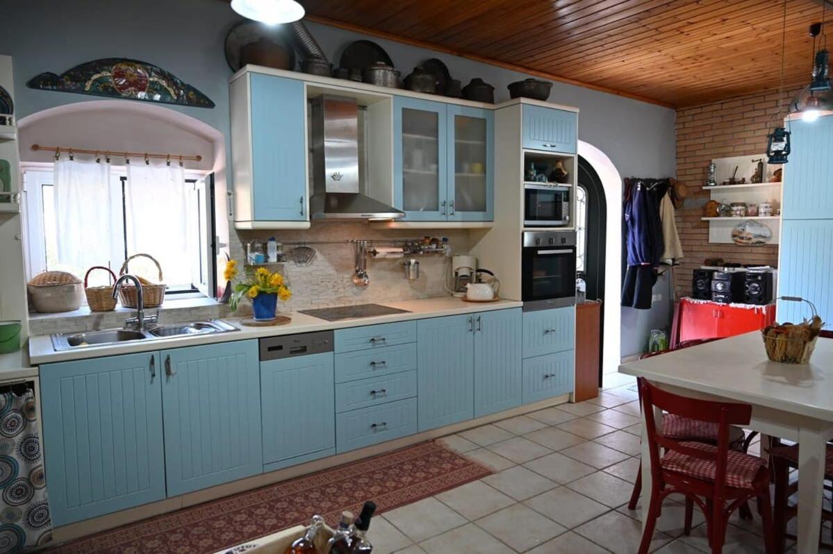 Kalavrita Winter Retreat - Homely Spacious Chalet Áno Vlasía Εξωτερικό φωτογραφία